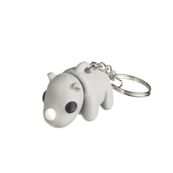 Nosorożec - brelok do kluczy